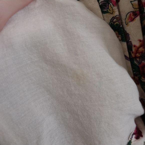 April Cornell Floral Maxi Dress Size Women's Large Boho Cottagecore Holiday - Picture 15 of 15